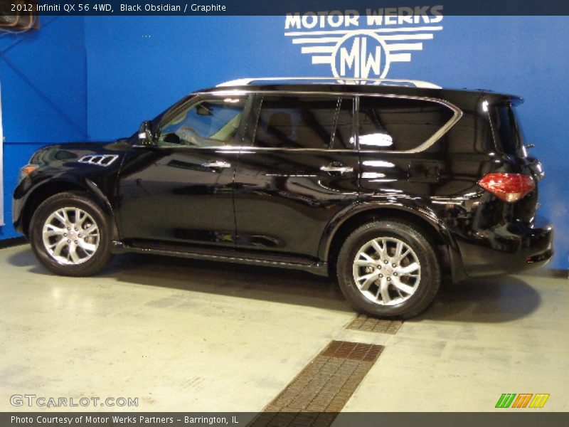 Black Obsidian / Graphite 2012 Infiniti QX 56 4WD