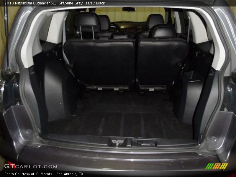 Graphite Gray Pearl / Black 2010 Mitsubishi Outlander SE