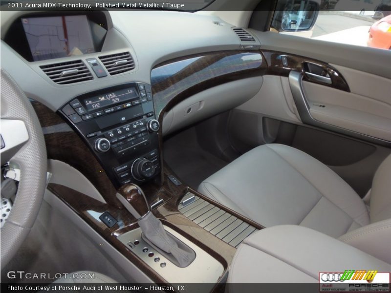 Polished Metal Metallic / Taupe 2011 Acura MDX Technology