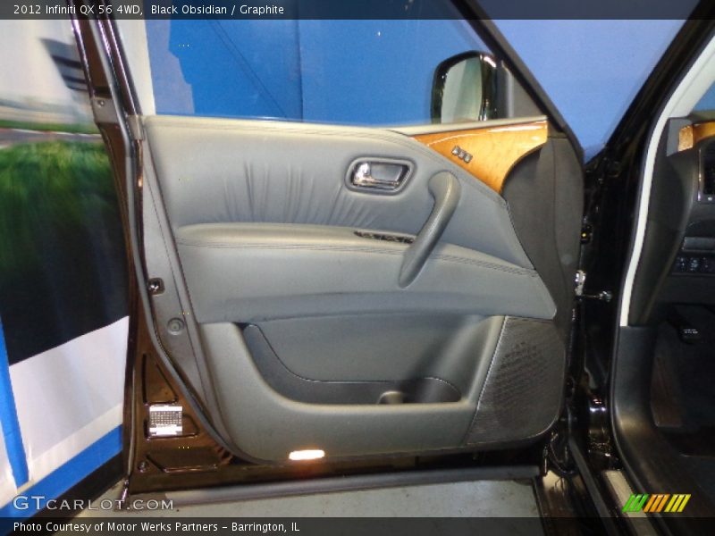 Black Obsidian / Graphite 2012 Infiniti QX 56 4WD