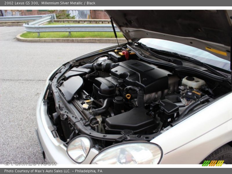 Millennium Silver Metallic / Black 2002 Lexus GS 300