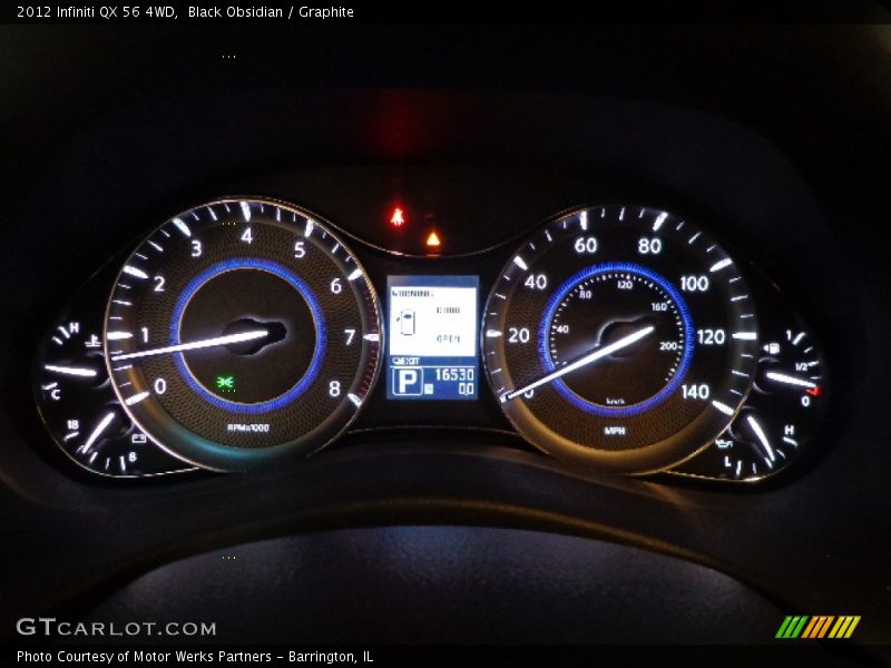 Black Obsidian / Graphite 2012 Infiniti QX 56 4WD