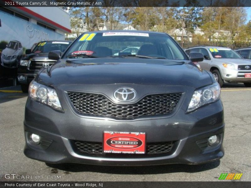 Magnetic Gray Metallic / Ash 2011 Toyota Camry SE