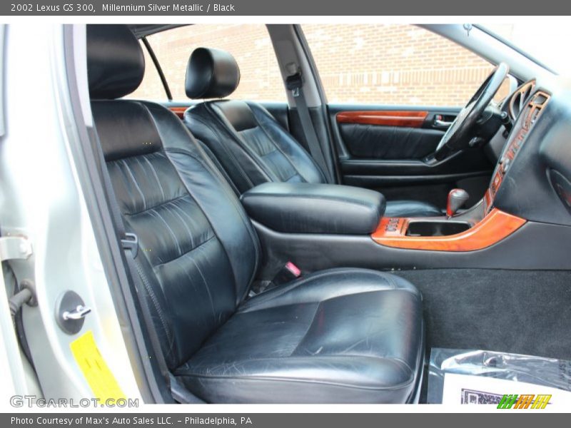 Millennium Silver Metallic / Black 2002 Lexus GS 300