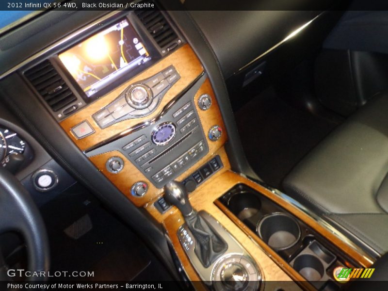 Black Obsidian / Graphite 2012 Infiniti QX 56 4WD