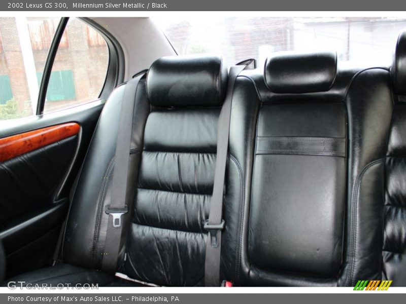 Millennium Silver Metallic / Black 2002 Lexus GS 300