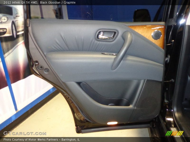 Black Obsidian / Graphite 2012 Infiniti QX 56 4WD