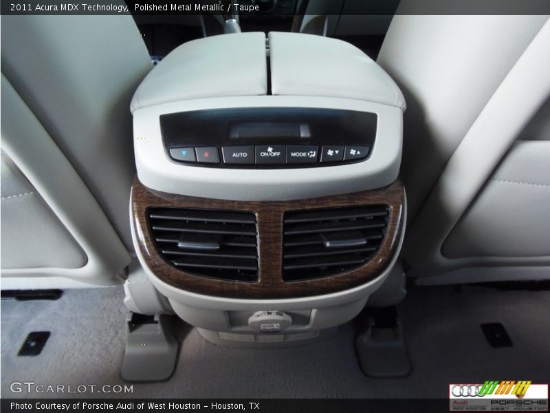 Polished Metal Metallic / Taupe 2011 Acura MDX Technology