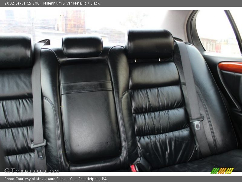 Millennium Silver Metallic / Black 2002 Lexus GS 300