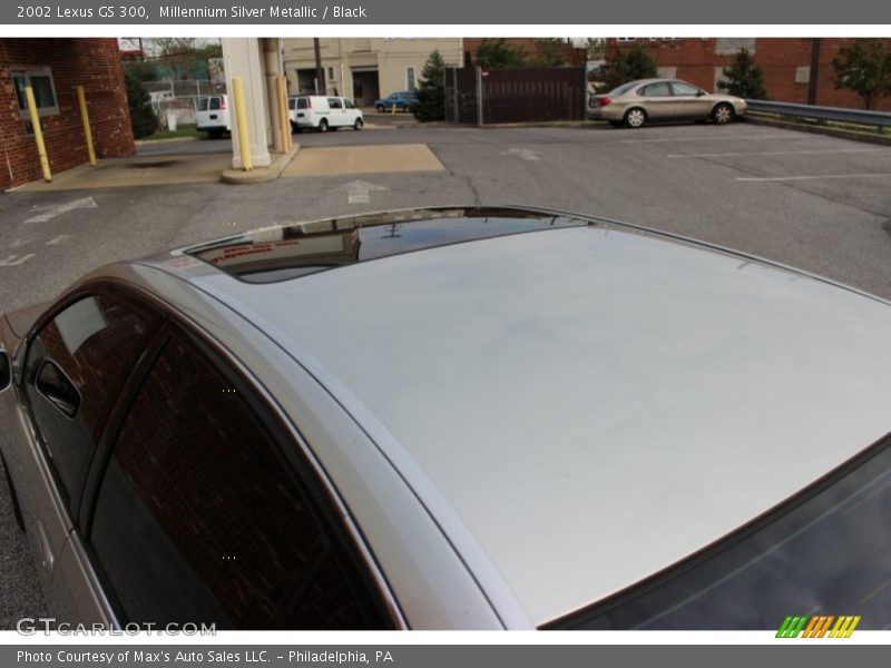 Millennium Silver Metallic / Black 2002 Lexus GS 300