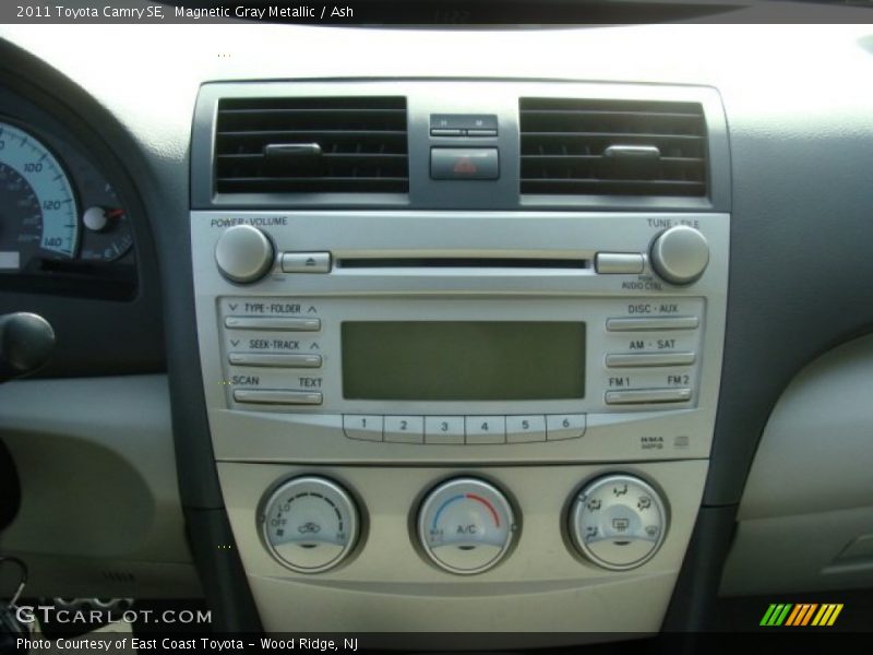 Magnetic Gray Metallic / Ash 2011 Toyota Camry SE