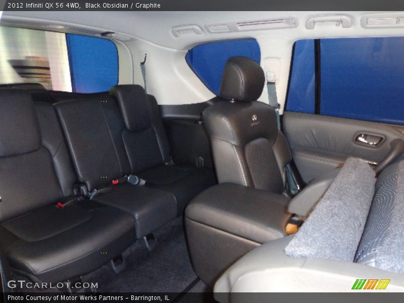 Black Obsidian / Graphite 2012 Infiniti QX 56 4WD