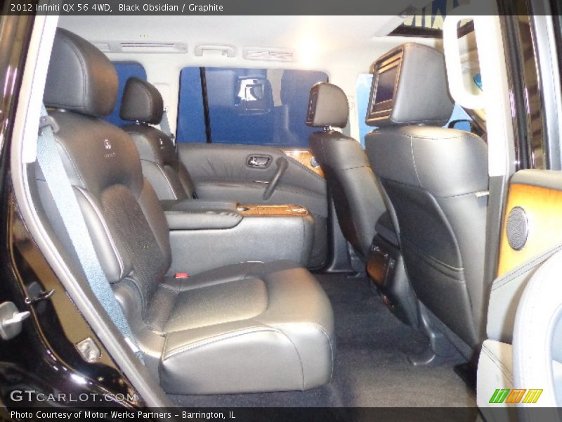 Black Obsidian / Graphite 2012 Infiniti QX 56 4WD