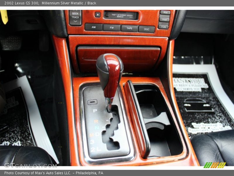 Millennium Silver Metallic / Black 2002 Lexus GS 300