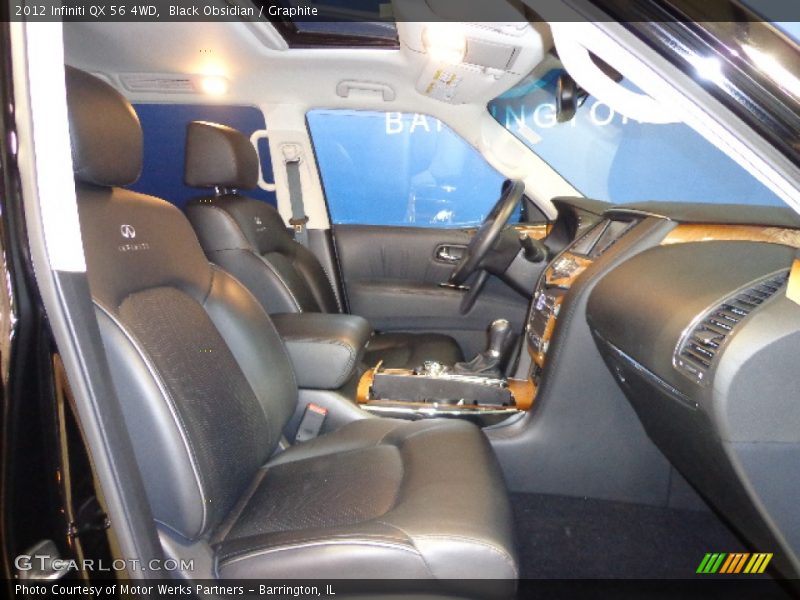 Black Obsidian / Graphite 2012 Infiniti QX 56 4WD