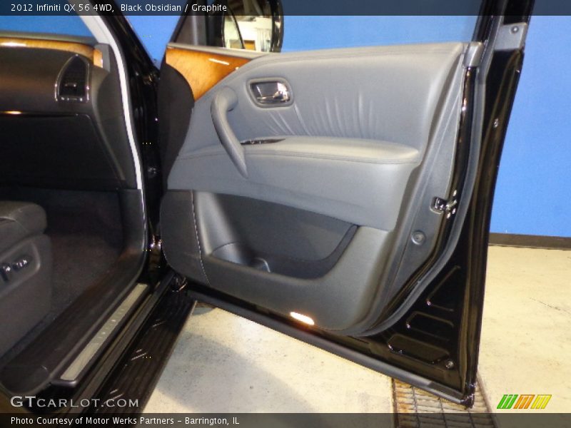 Black Obsidian / Graphite 2012 Infiniti QX 56 4WD