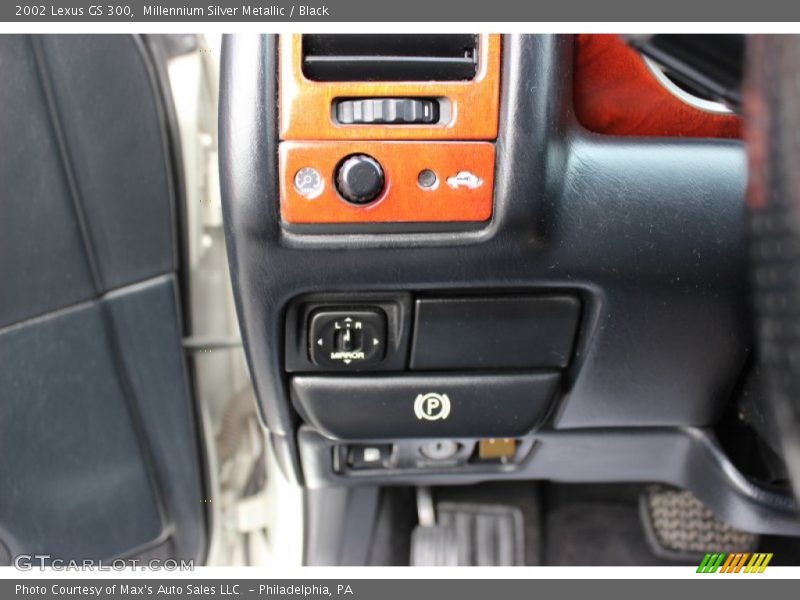 Millennium Silver Metallic / Black 2002 Lexus GS 300