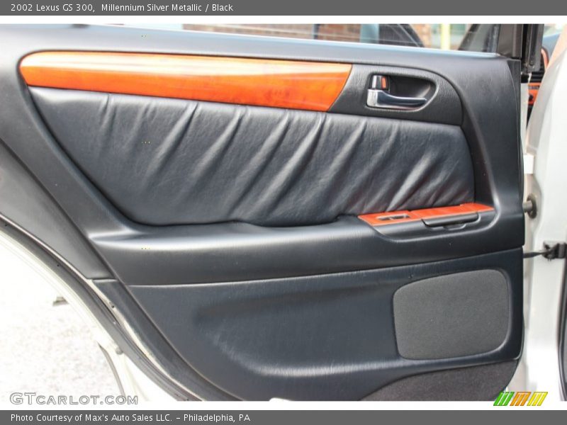 Millennium Silver Metallic / Black 2002 Lexus GS 300
