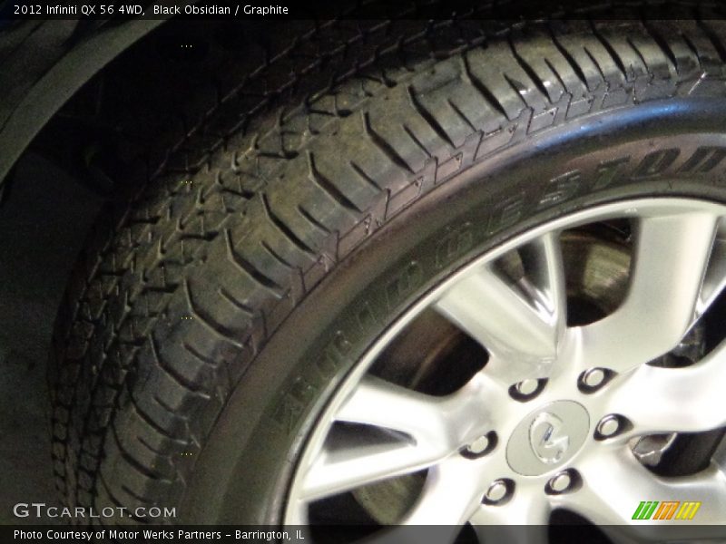 Black Obsidian / Graphite 2012 Infiniti QX 56 4WD