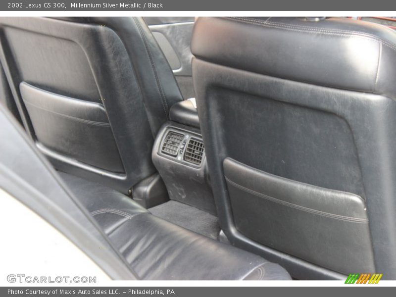 Millennium Silver Metallic / Black 2002 Lexus GS 300