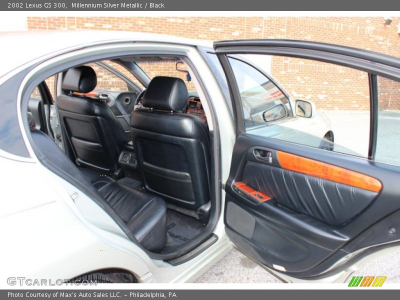 Millennium Silver Metallic / Black 2002 Lexus GS 300