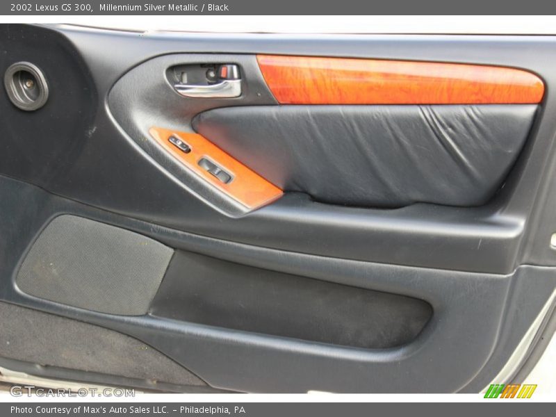 Millennium Silver Metallic / Black 2002 Lexus GS 300