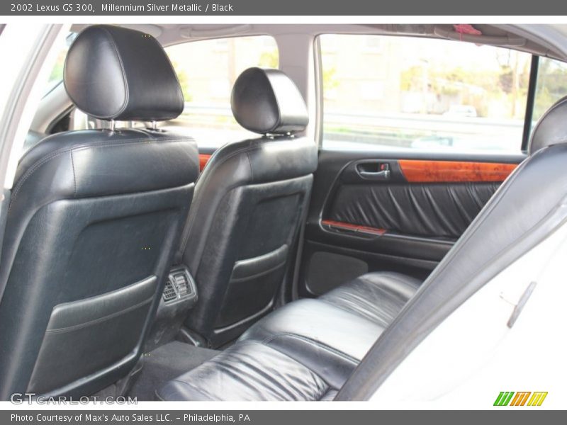 Millennium Silver Metallic / Black 2002 Lexus GS 300