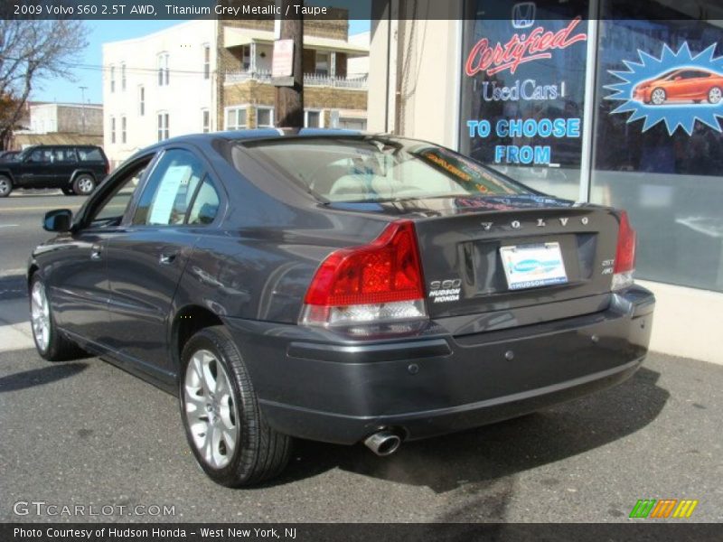 Titanium Grey Metallic / Taupe 2009 Volvo S60 2.5T AWD