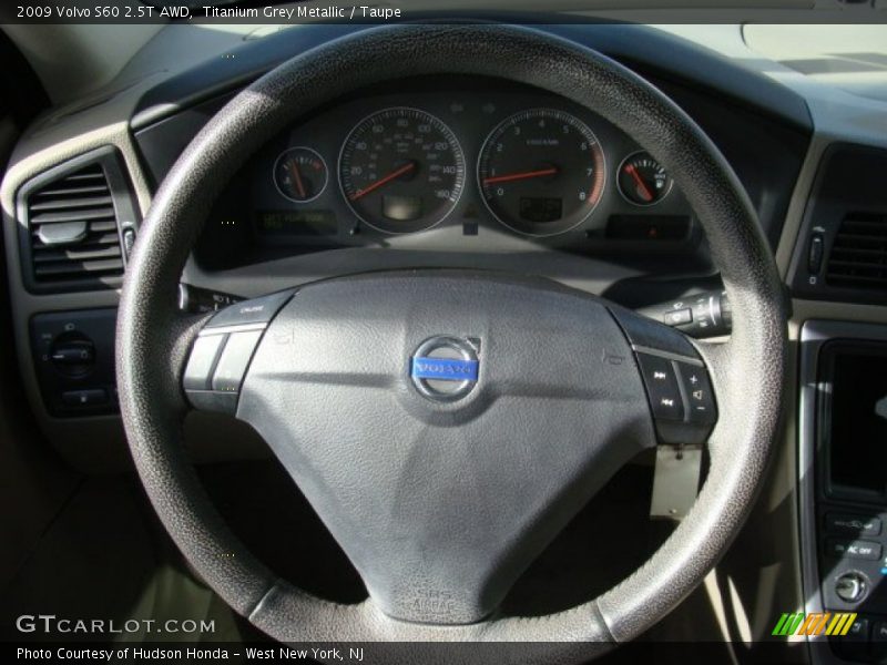 Titanium Grey Metallic / Taupe 2009 Volvo S60 2.5T AWD