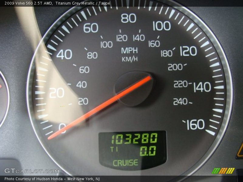 Titanium Grey Metallic / Taupe 2009 Volvo S60 2.5T AWD