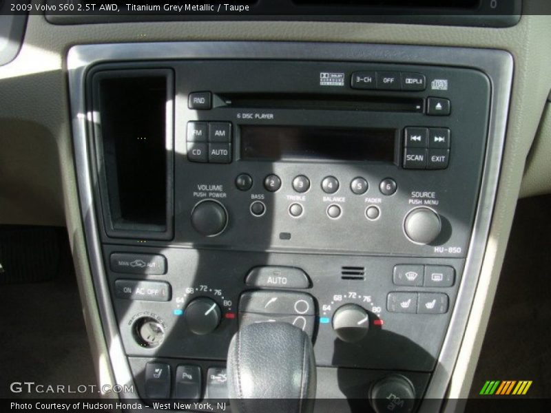 Titanium Grey Metallic / Taupe 2009 Volvo S60 2.5T AWD