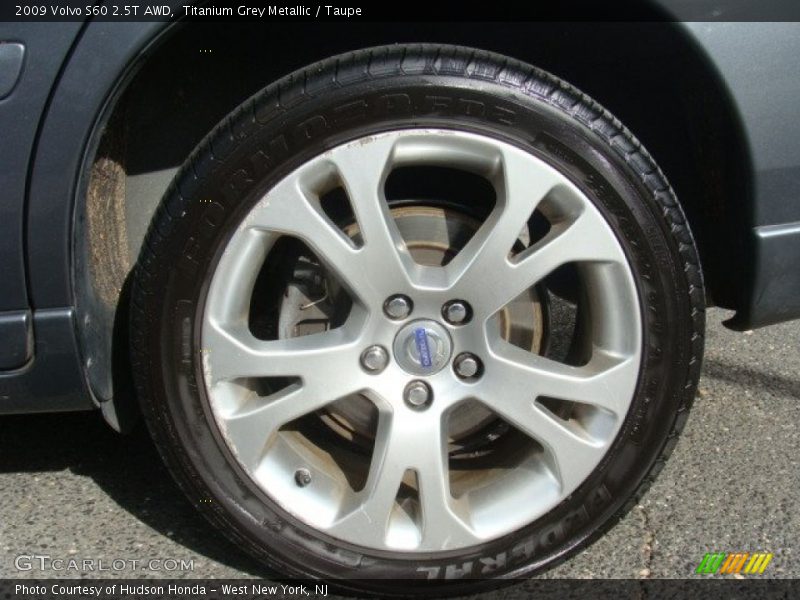 Titanium Grey Metallic / Taupe 2009 Volvo S60 2.5T AWD
