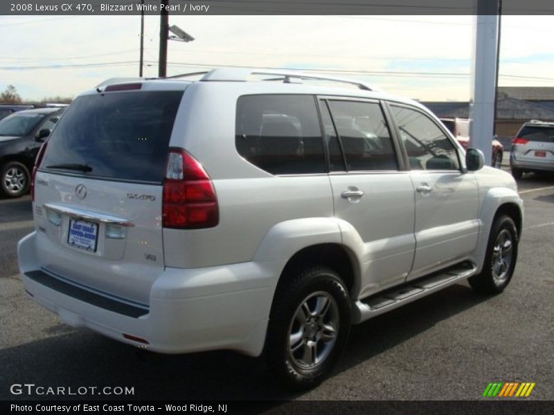 Blizzard White Pearl / Ivory 2008 Lexus GX 470