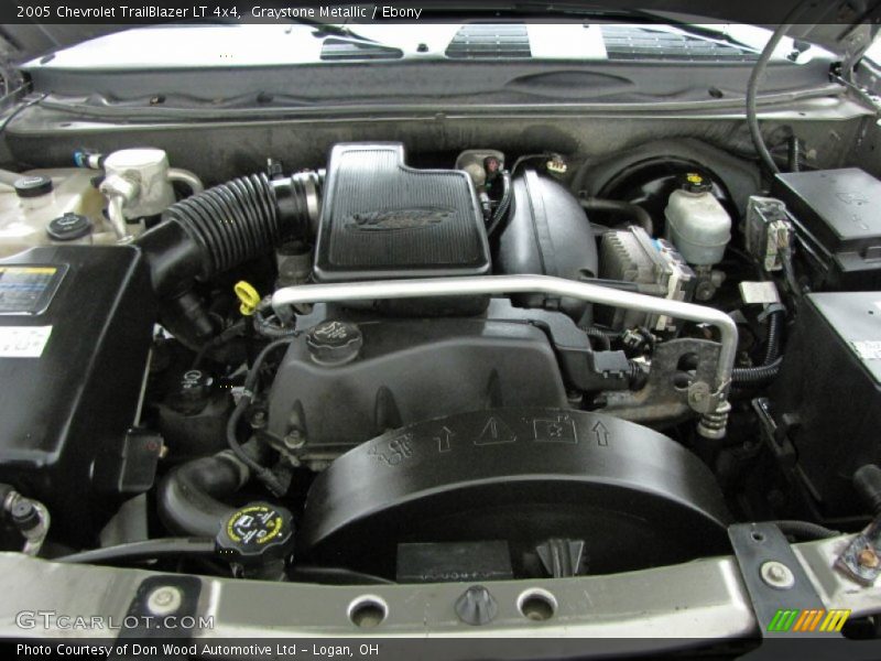 Graystone Metallic / Ebony 2005 Chevrolet TrailBlazer LT 4x4