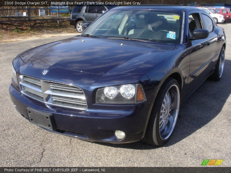 Midnight Blue Pearl / Dark Slate Gray/Light Slate Gray 2006 Dodge Charger SXT