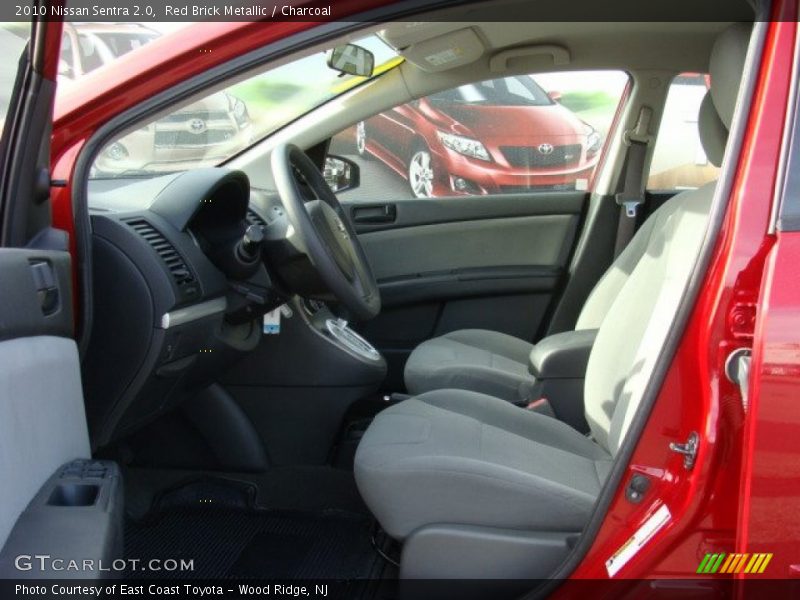 Red Brick Metallic / Charcoal 2010 Nissan Sentra 2.0