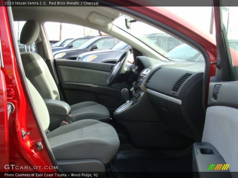 Red Brick Metallic / Charcoal 2010 Nissan Sentra 2.0