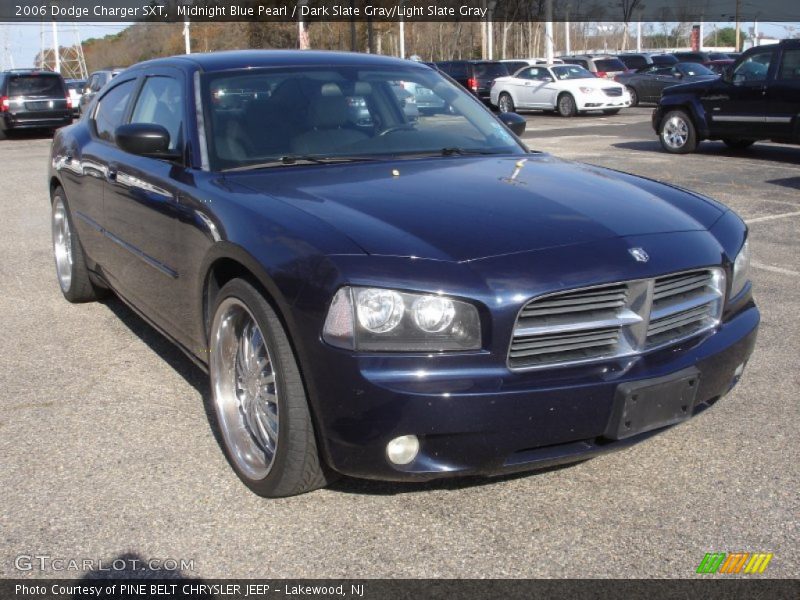 Midnight Blue Pearl / Dark Slate Gray/Light Slate Gray 2006 Dodge Charger SXT