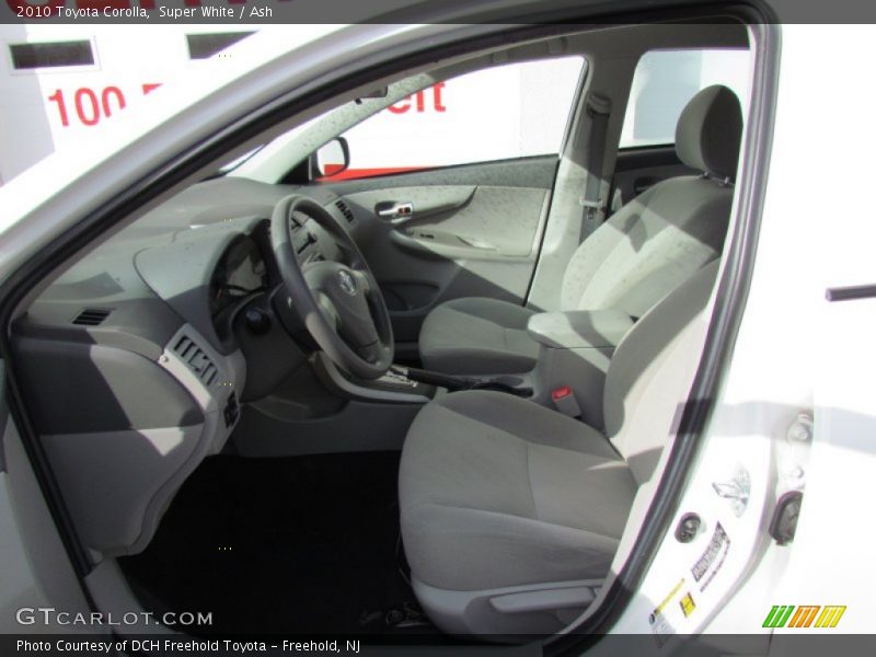 Super White / Ash 2010 Toyota Corolla