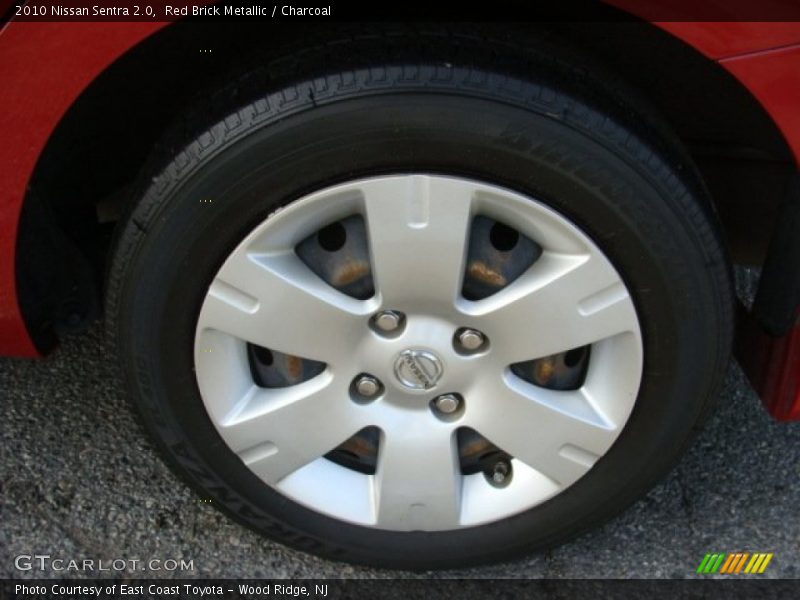 Red Brick Metallic / Charcoal 2010 Nissan Sentra 2.0
