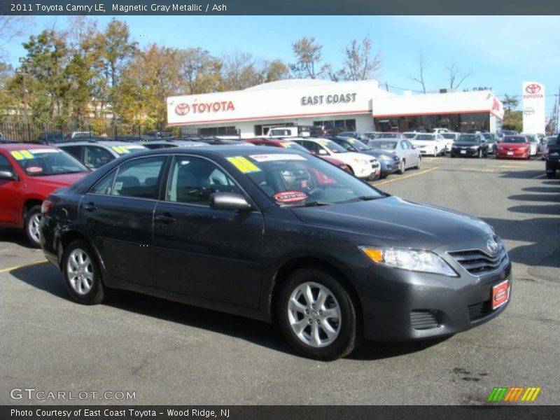 Magnetic Gray Metallic / Ash 2011 Toyota Camry LE