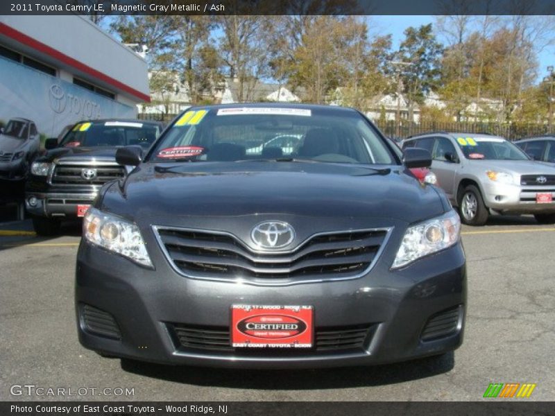 Magnetic Gray Metallic / Ash 2011 Toyota Camry LE