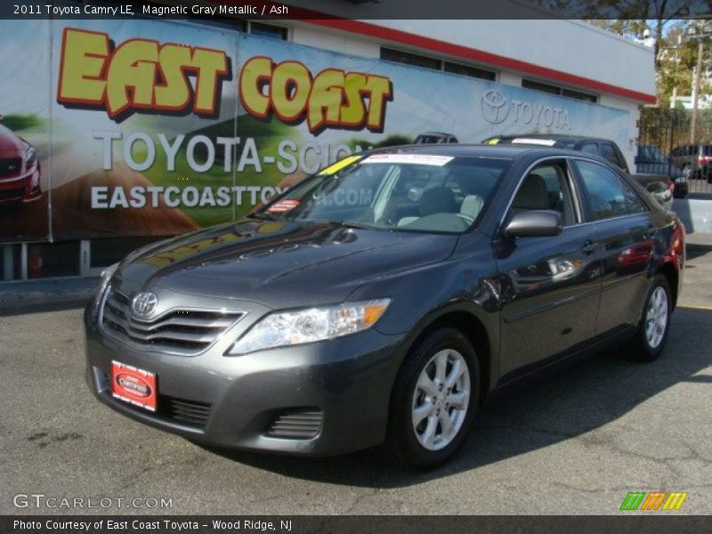 Magnetic Gray Metallic / Ash 2011 Toyota Camry LE