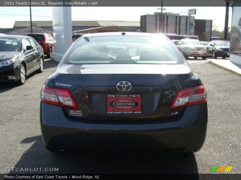 Magnetic Gray Metallic / Ash 2011 Toyota Camry LE