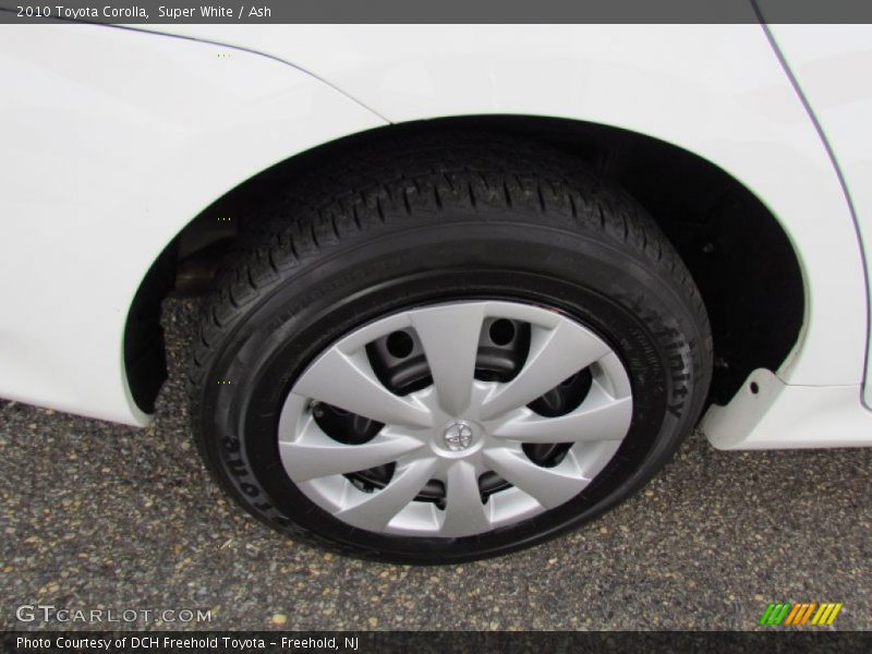 Super White / Ash 2010 Toyota Corolla