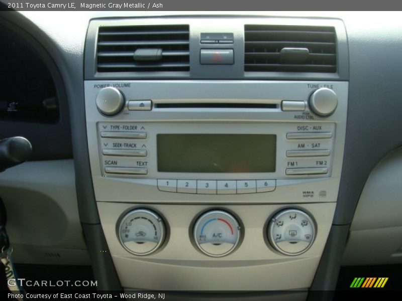 Magnetic Gray Metallic / Ash 2011 Toyota Camry LE