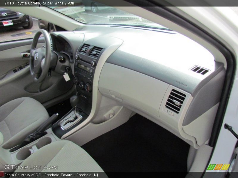 Super White / Ash 2010 Toyota Corolla