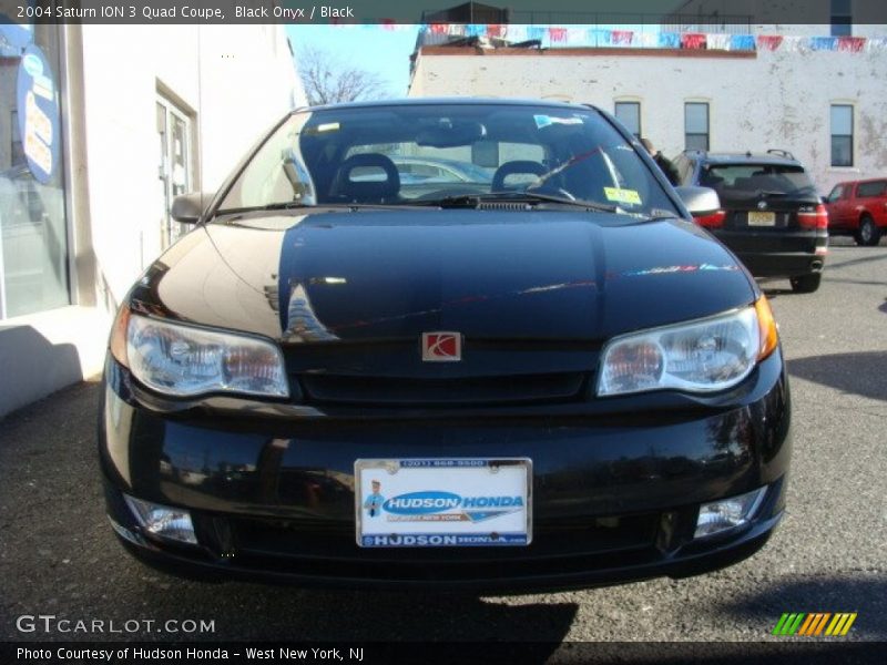 Black Onyx / Black 2004 Saturn ION 3 Quad Coupe