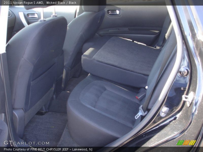 Wicked Black / Black 2011 Nissan Rogue S AWD