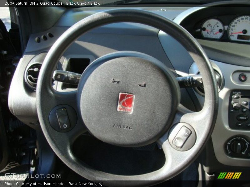 Black Onyx / Black 2004 Saturn ION 3 Quad Coupe